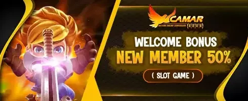 Welcome Bonus Member Baru promo banner